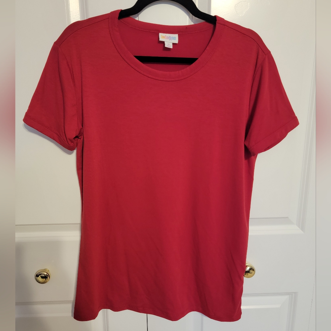 Solid Red Women's Top